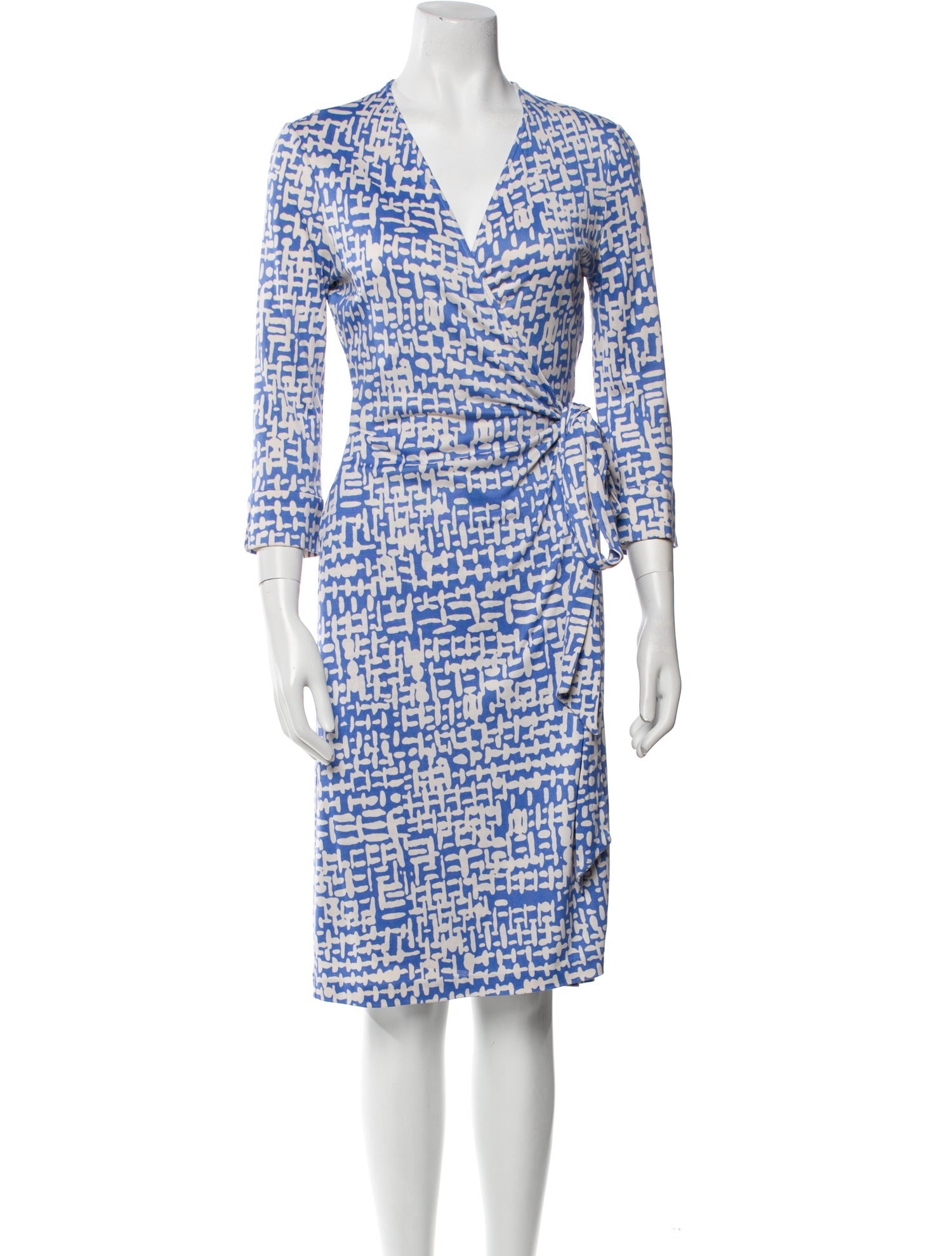 Diane von Furstenberg Silk Printed Robe