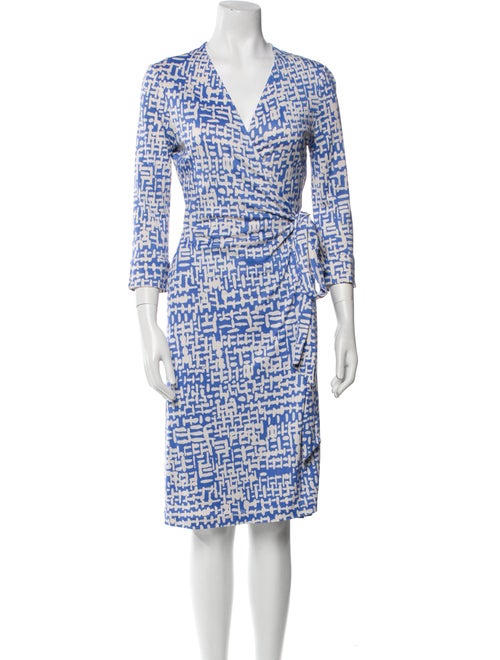 Diane von Furstenberg Silk Printed Robe