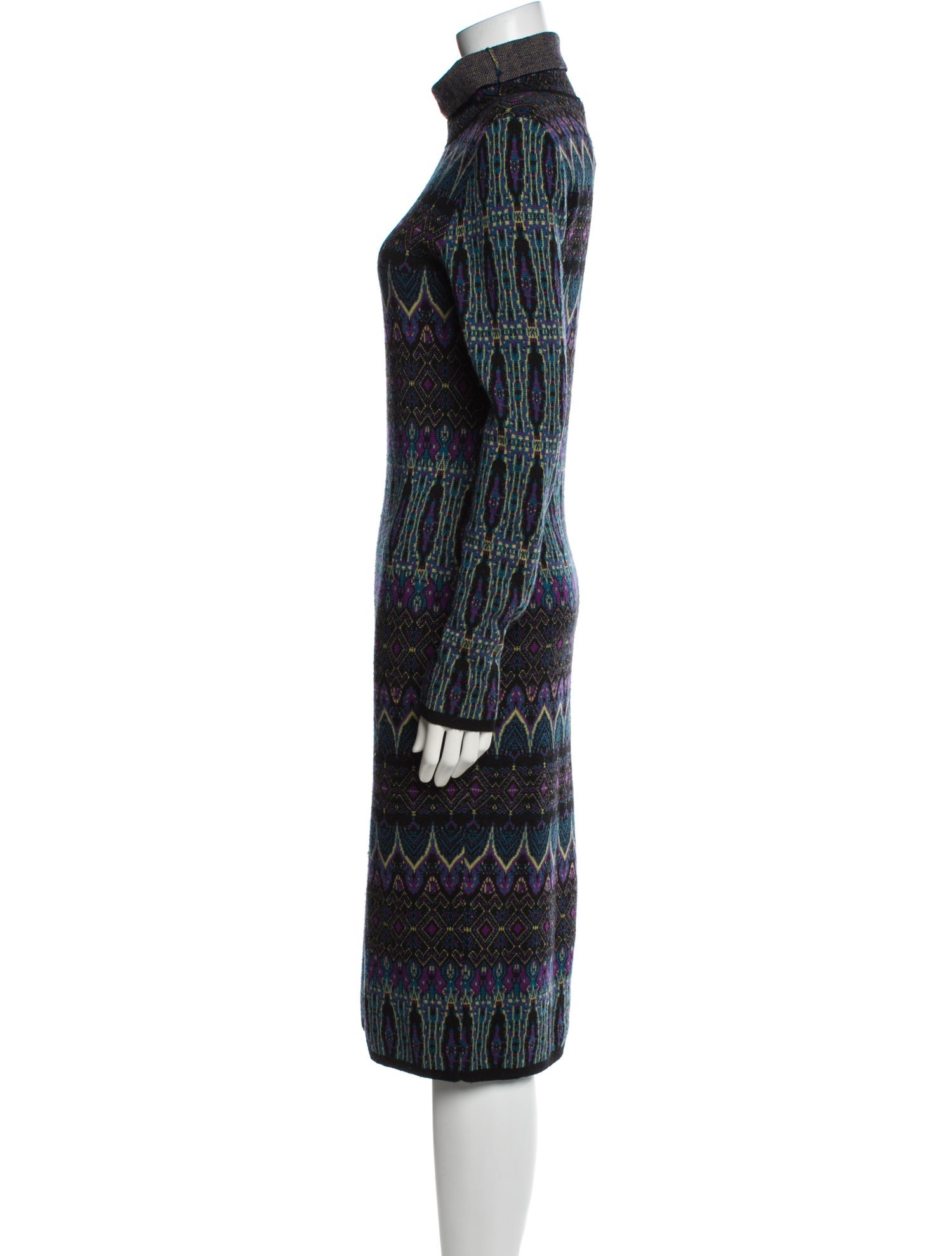Diane von Furstenberg Wool Midi Length Dress