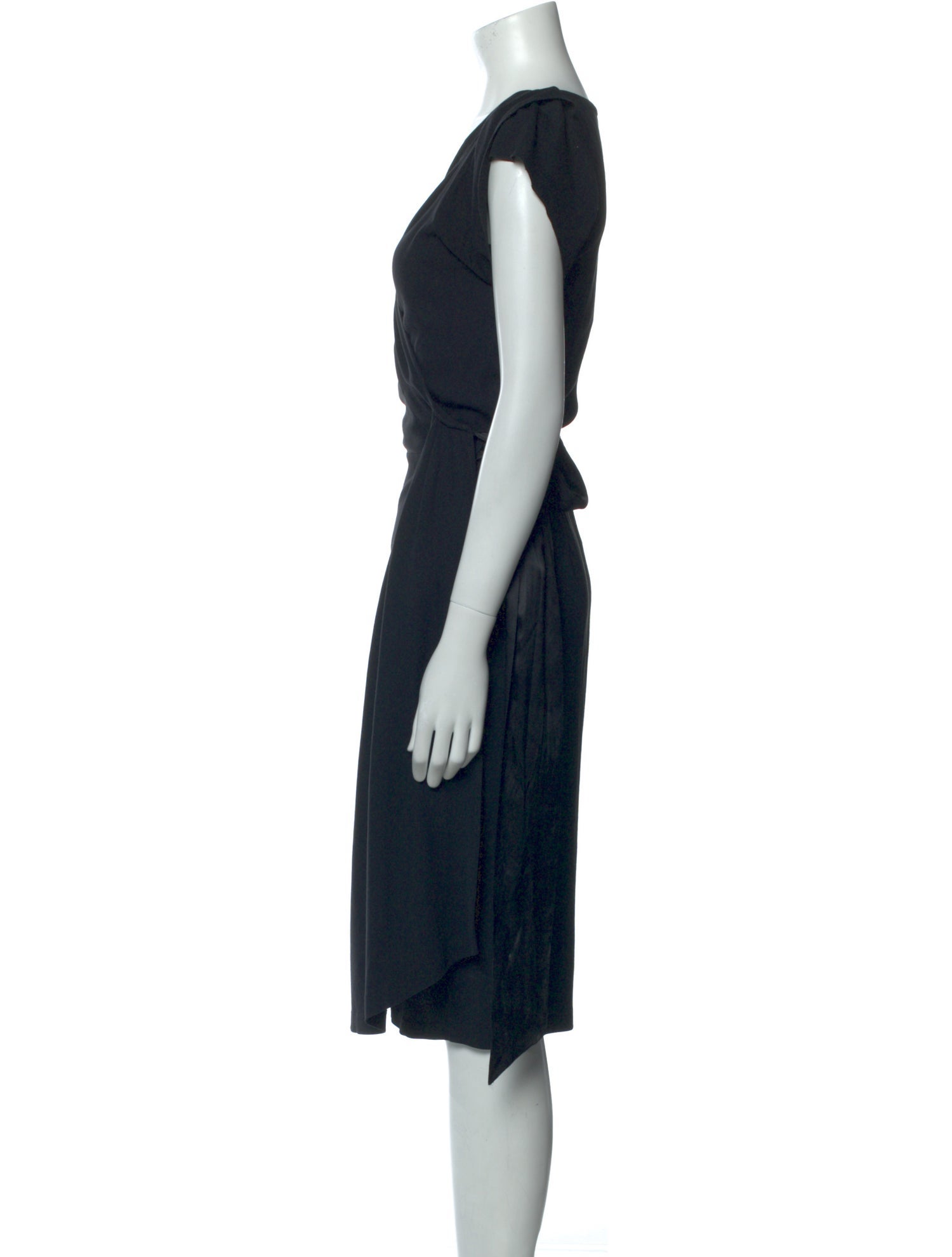 Diane von Furstenberg V-Neck Midi Length Dress