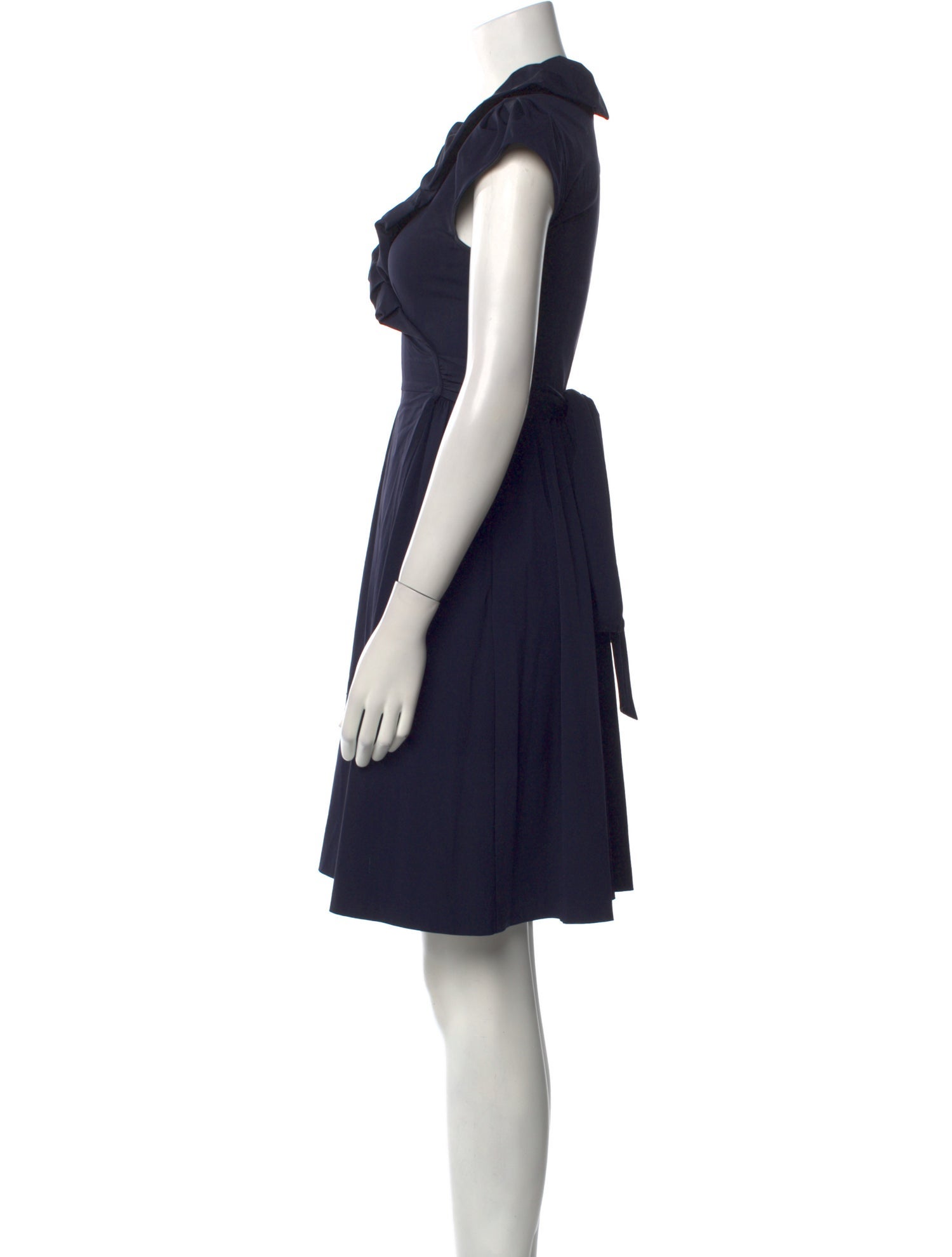 Diane von Furstenberg V-Neck Knee-Length Dress