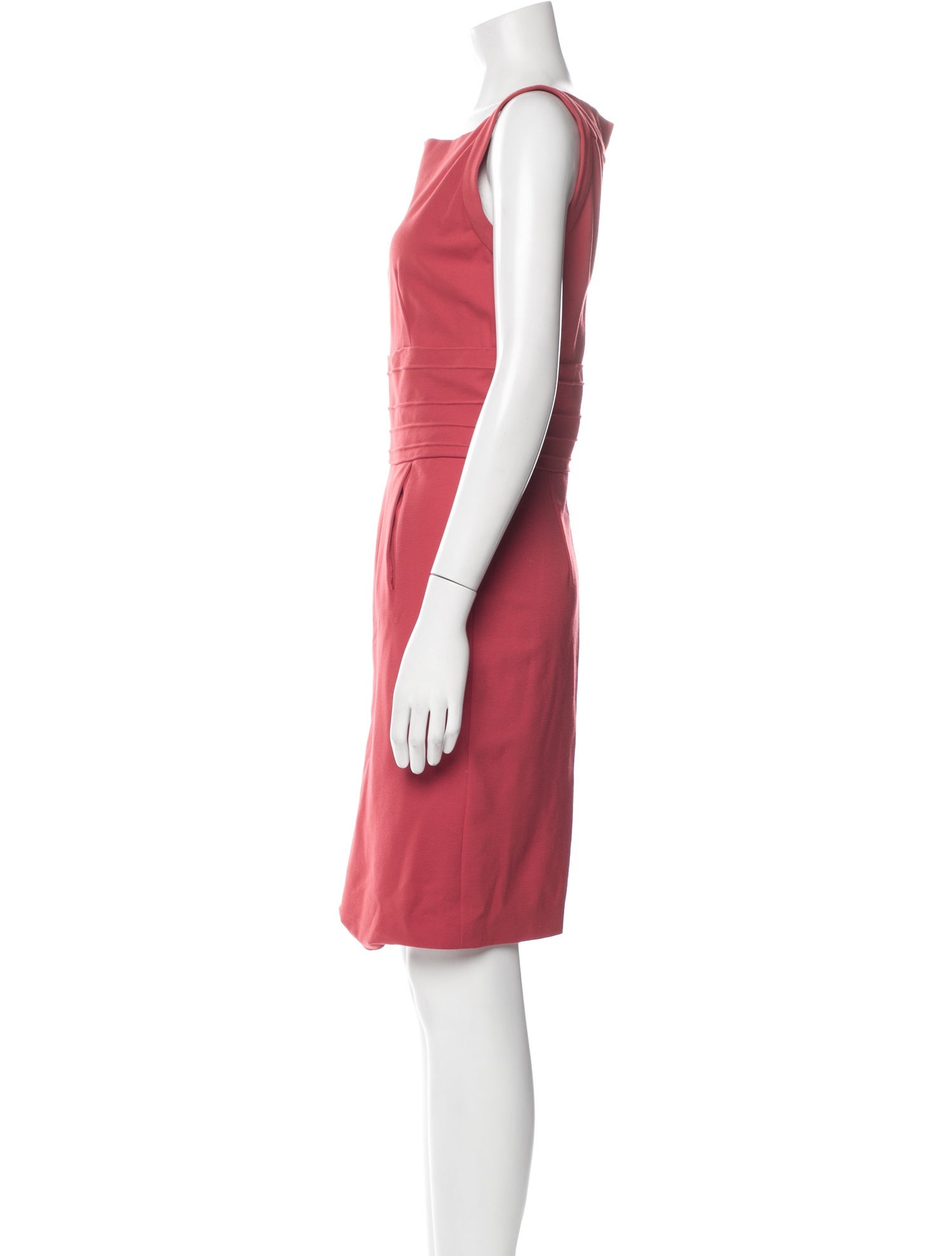 Diane von Furstenberg Square Neckline Knee-Length Dress