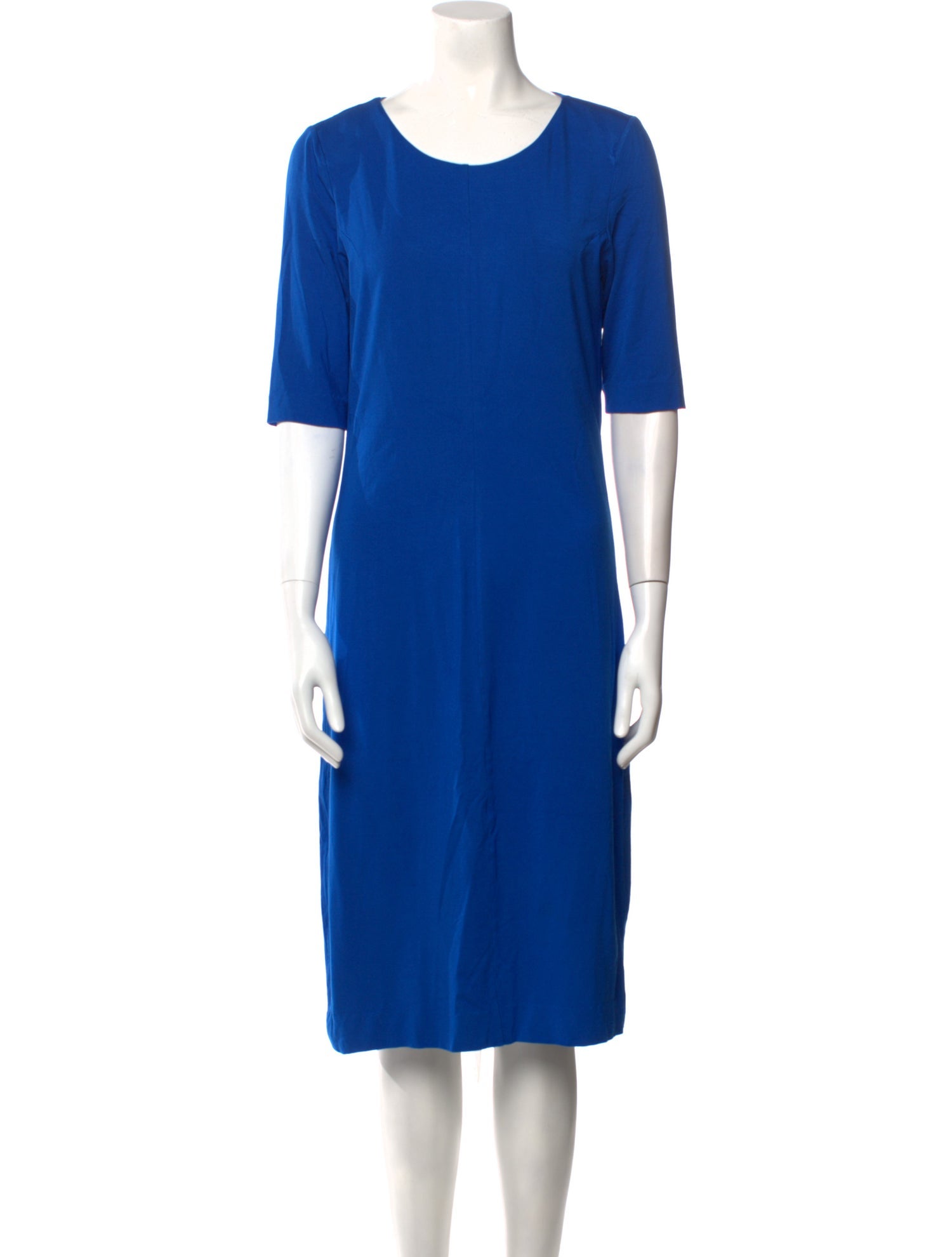 Diane von Furstenberg Crew Neck Midi Length Dress