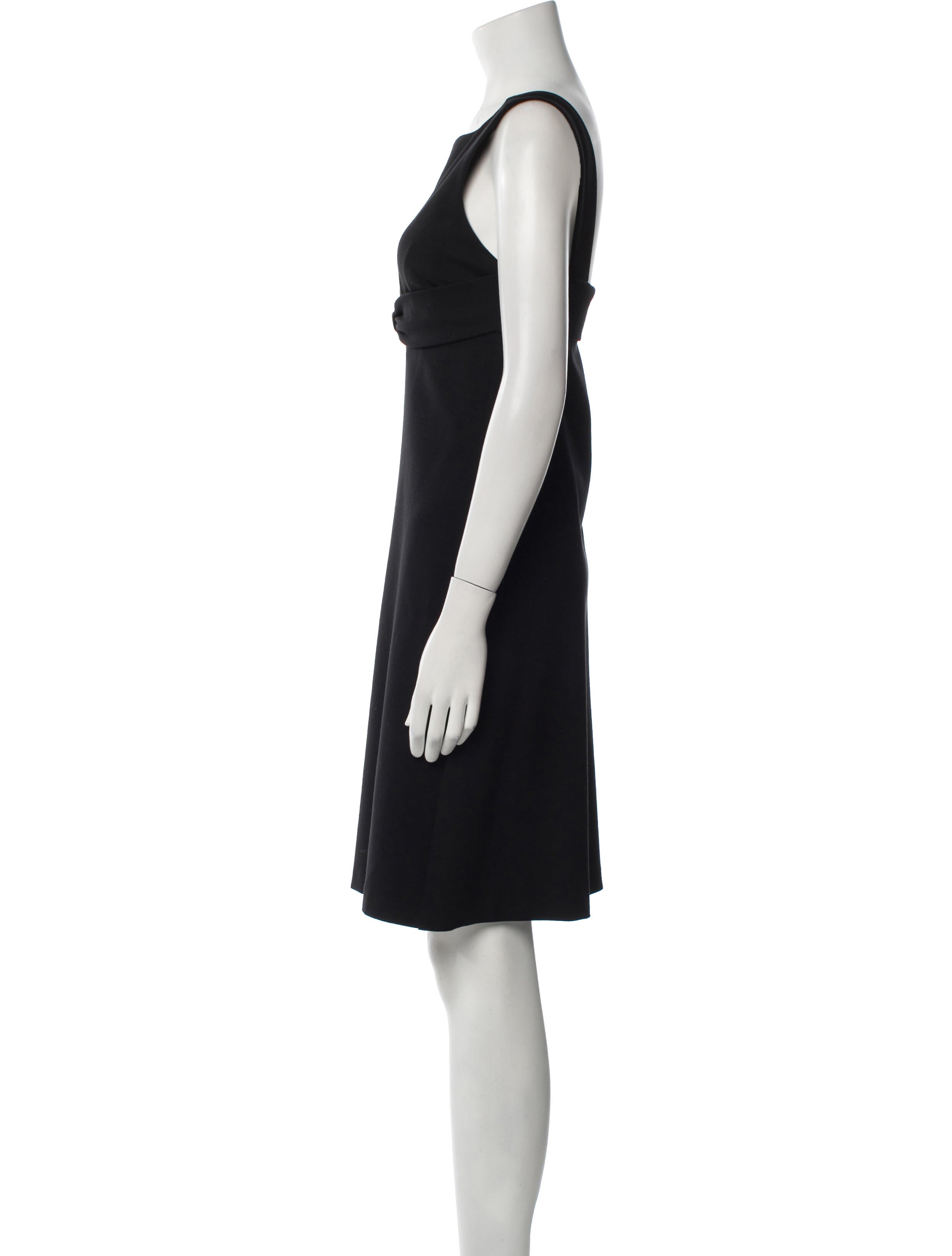 Diane von Furstenberg Bateau Neckline Knee-Length Dress