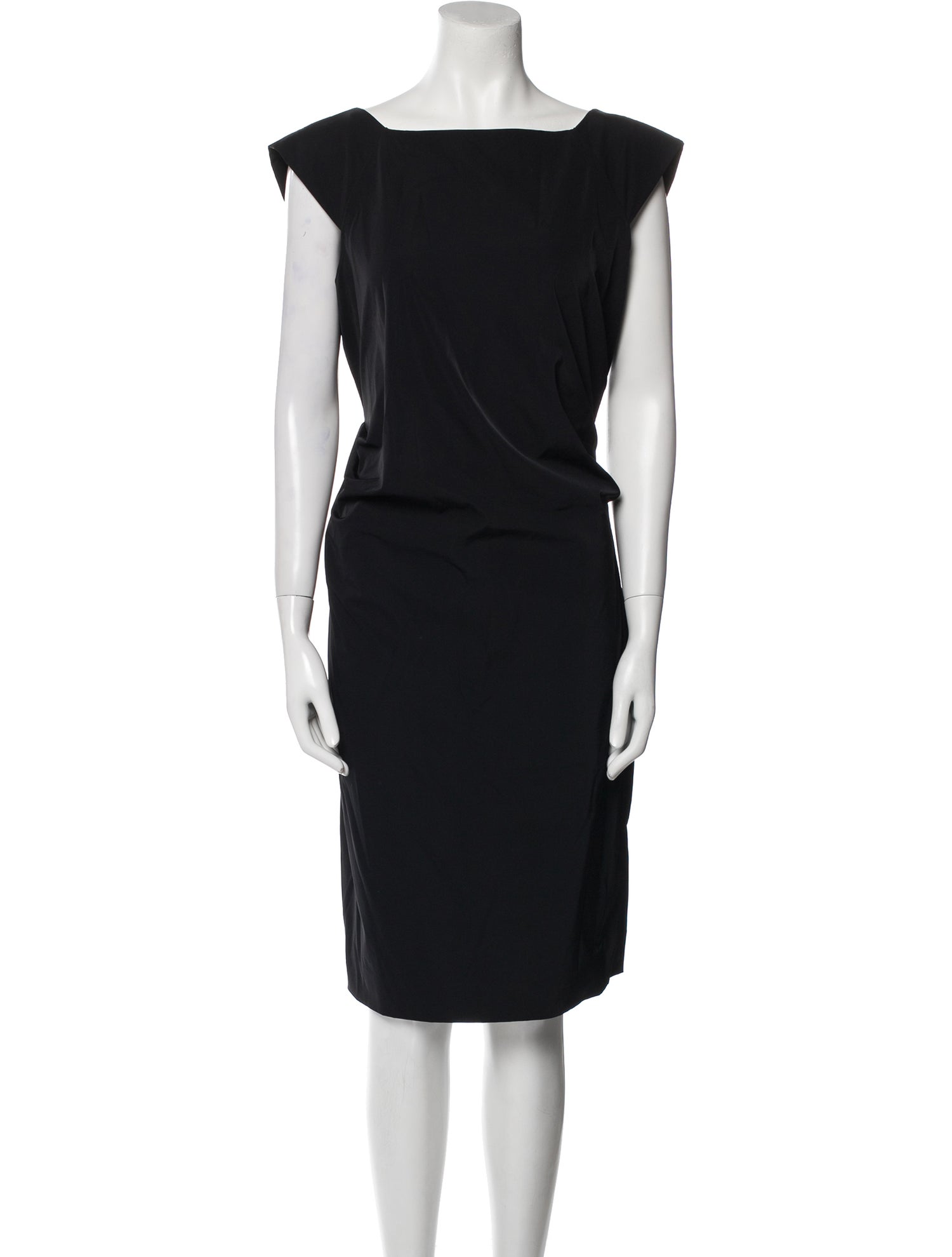 Diane von Furstenberg Bateau Neckline Knee-Length Dress