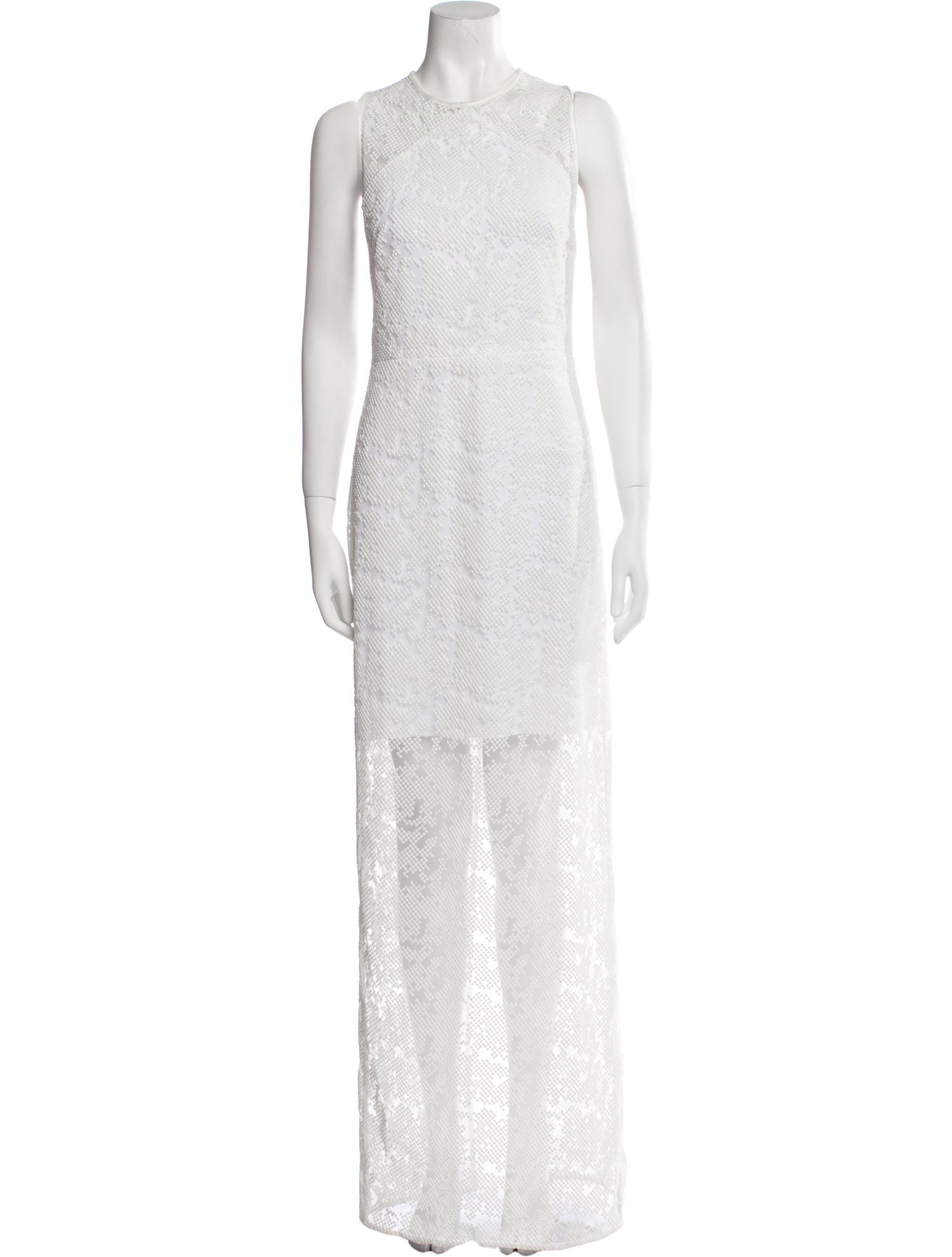 Diane von Furstenberg Crew Neck Long Dress w/ Tags