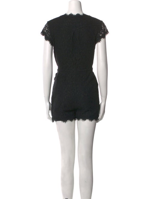 Diane von Furstenberg V-Neck Romper