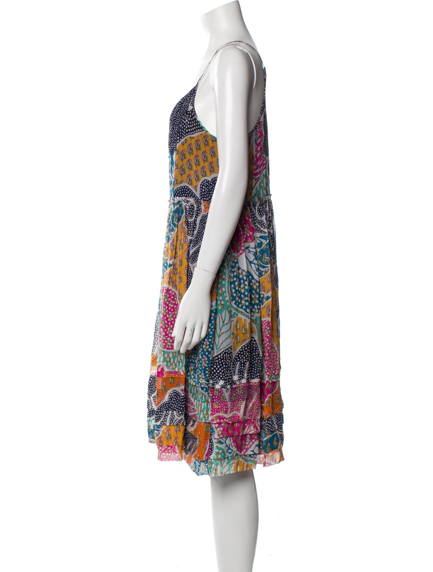 Diane von Furstenberg Silk Knee-Length Dress