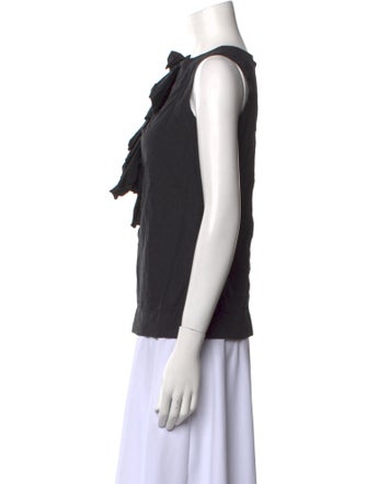 Diane von Furstenberg Crew Neck Sleeveless Top
