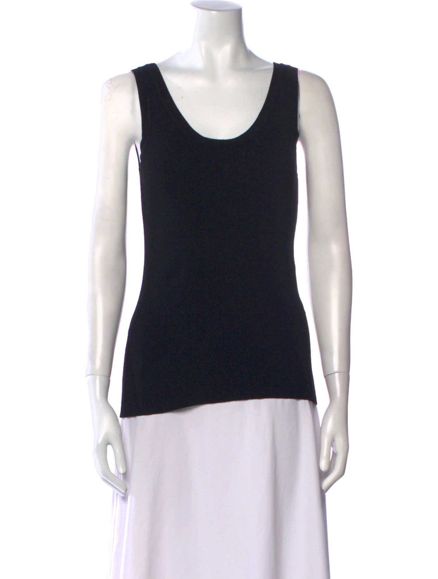 Diane von Furstenberg Scoop Neck Sleeveless Top