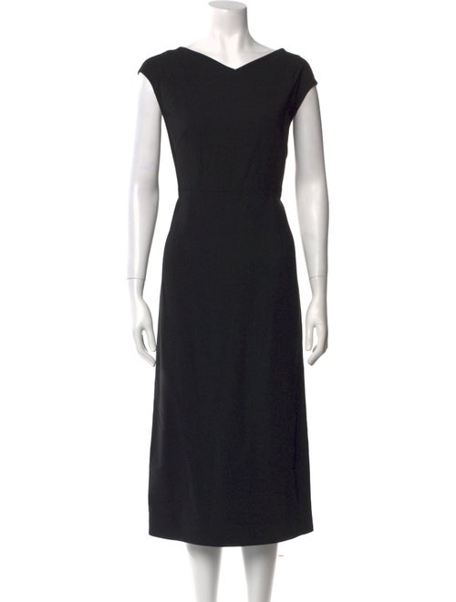 Diane von Furstenberg V-Neck Long Dress