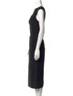 Diane von Furstenberg V-Neck Long Dress
