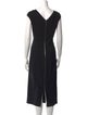 Diane von Furstenberg V-Neck Long Dress