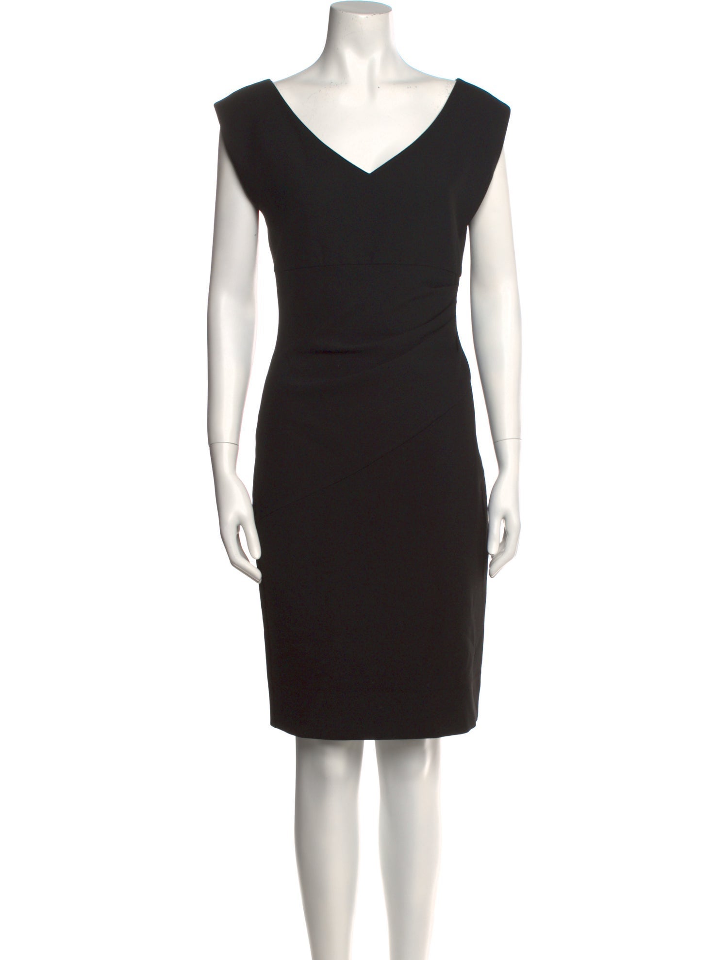 Diane von Furstenberg V-Neck Knee-Length Dress