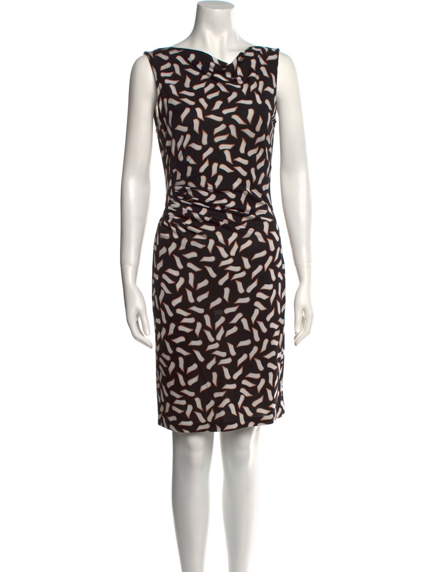Diane von Furstenberg Printed Knee-Length Dress