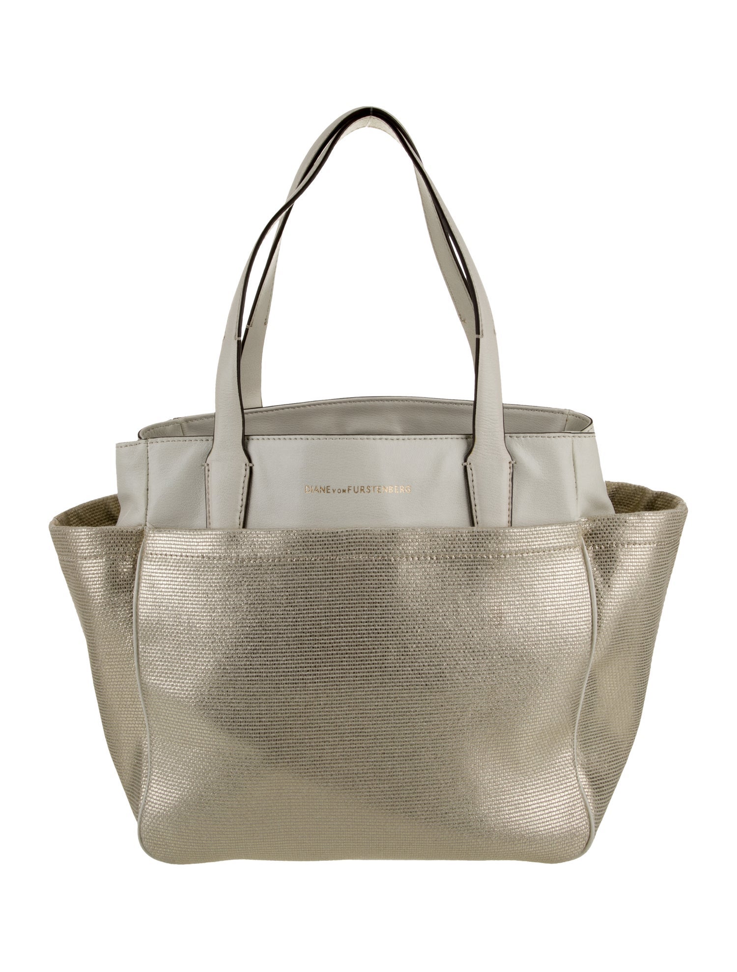 Diane von Furstenberg Canvas Shoulder Bag