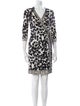 Diane von Furstenberg Silk Printed Robe