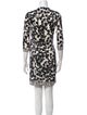 Diane von Furstenberg Silk Printed Robe