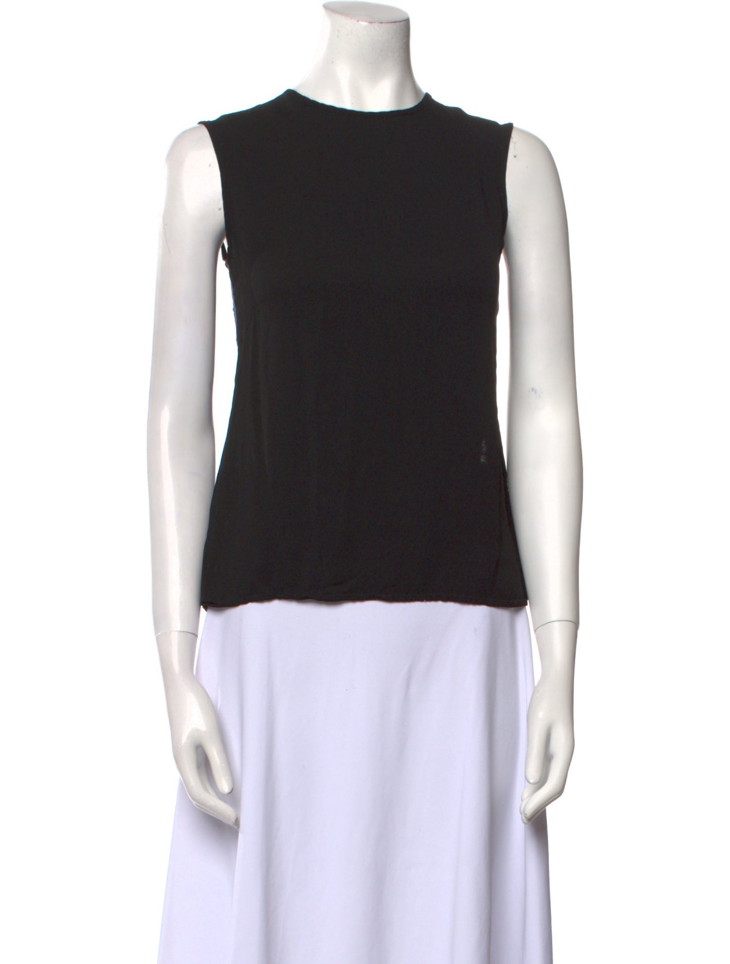 Diane von Furstenberg Crew Neck Sleeveless Top