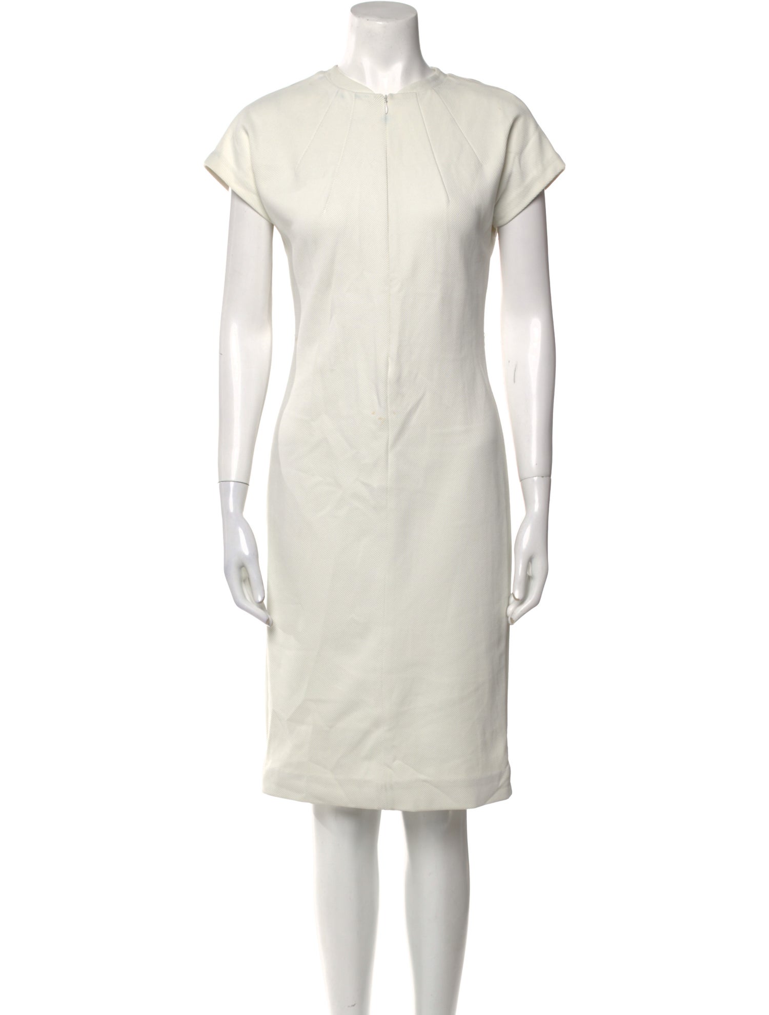 Diane von Furstenberg Crew Neck Midi Length Dress