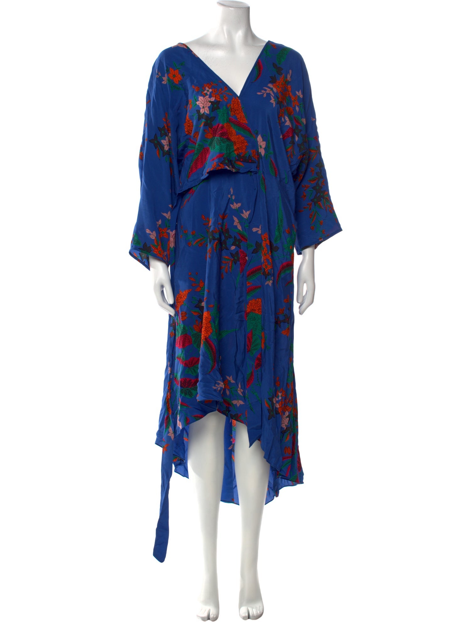 Diane von Furstenberg Silk Midi Length Dress