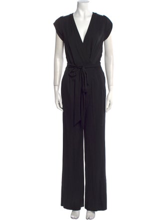 Diane von Furstenberg V-Neck Jumpsuit