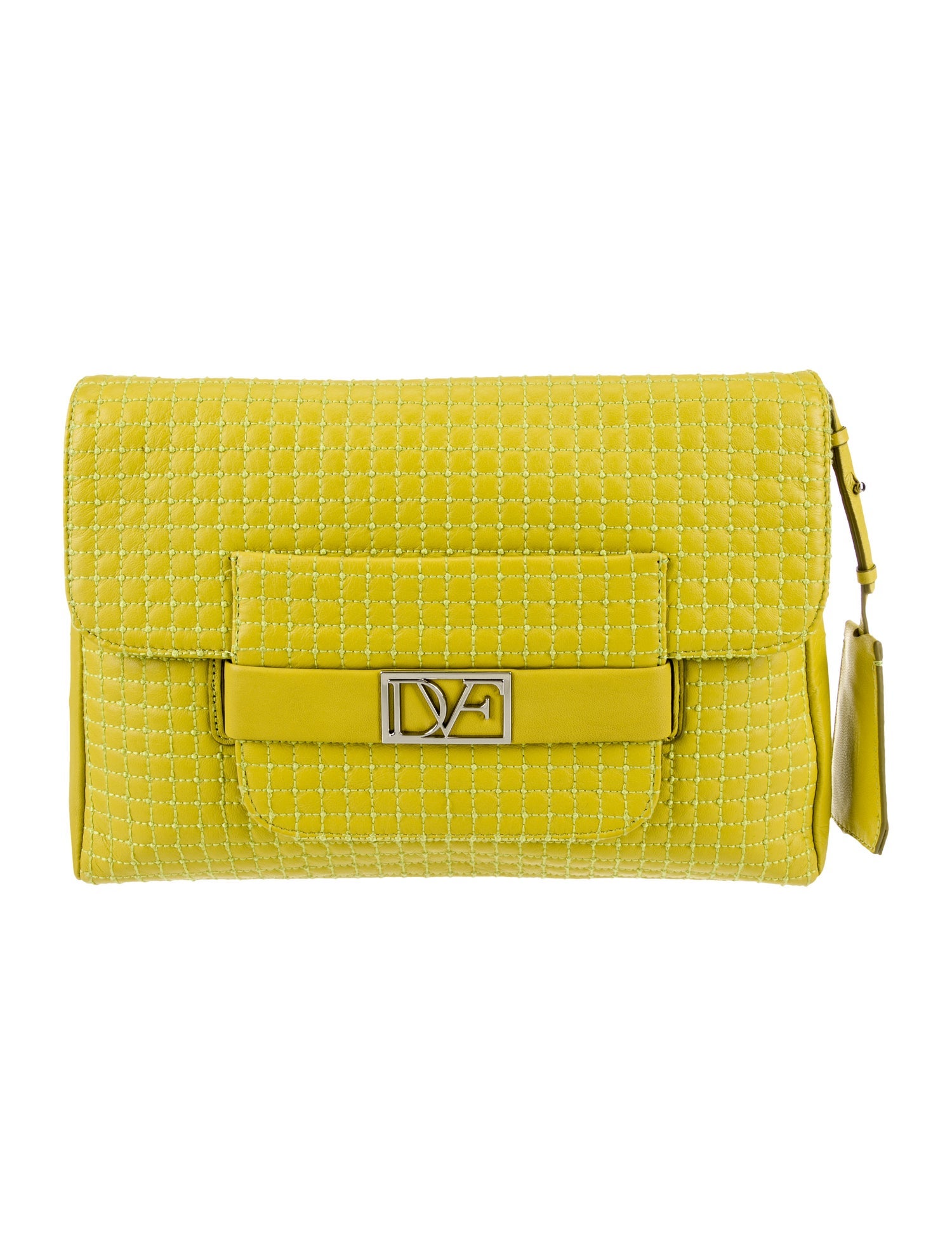 Diane von Furstenberg Leather Clutch