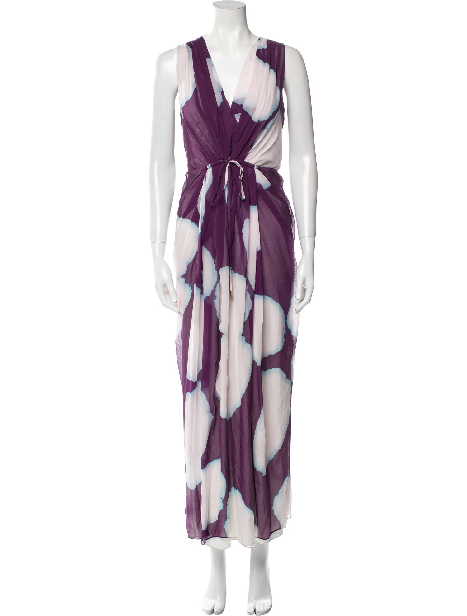Diane von Furstenberg Silk Long Dress
