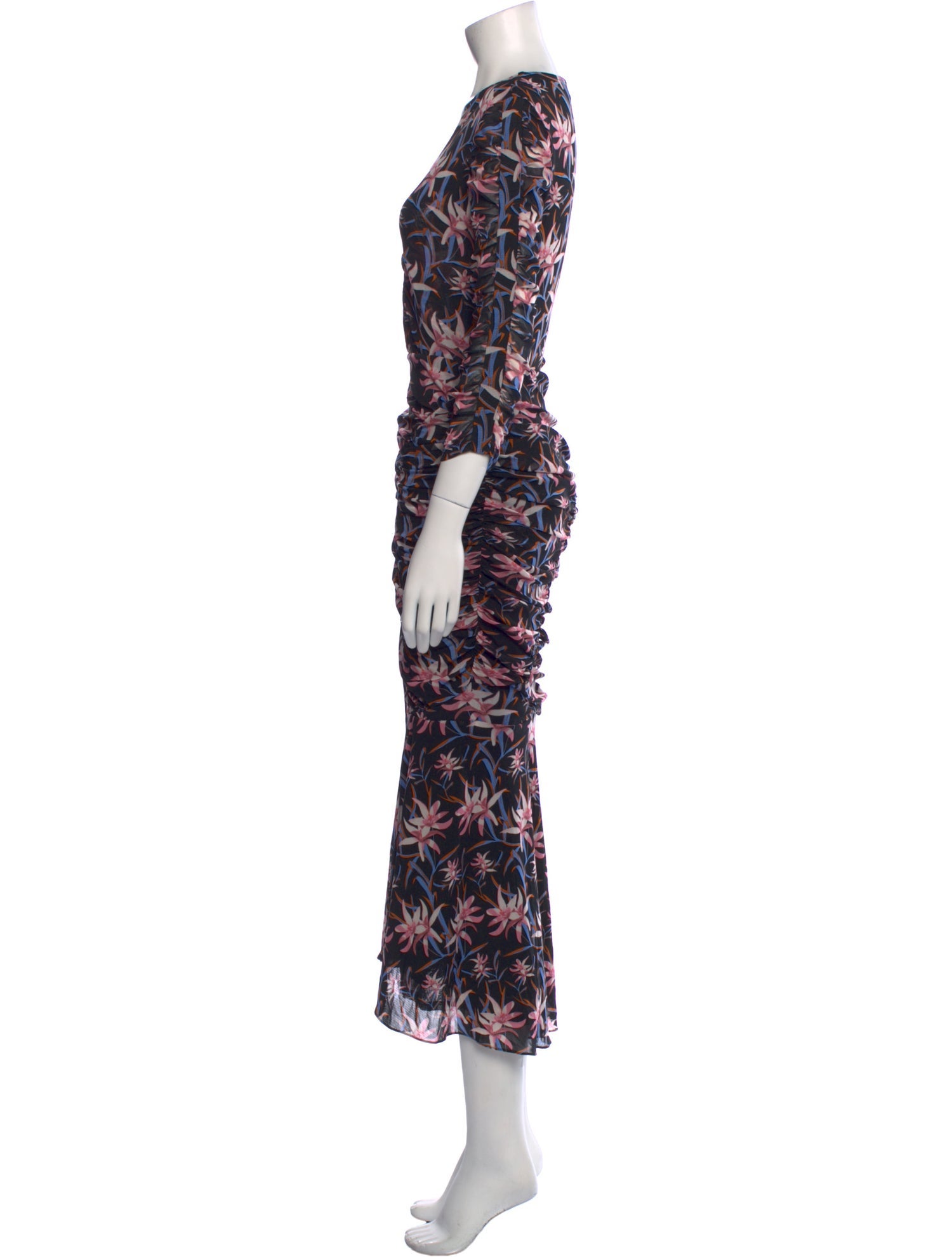 Diane von Furstenberg Printed Long Dress