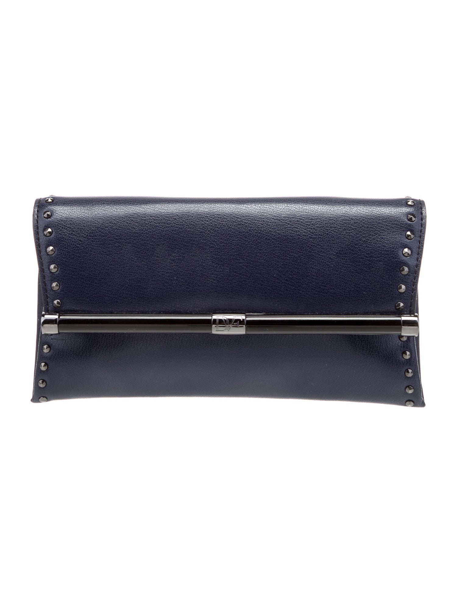 Diane von Furstenberg Leather Clutch