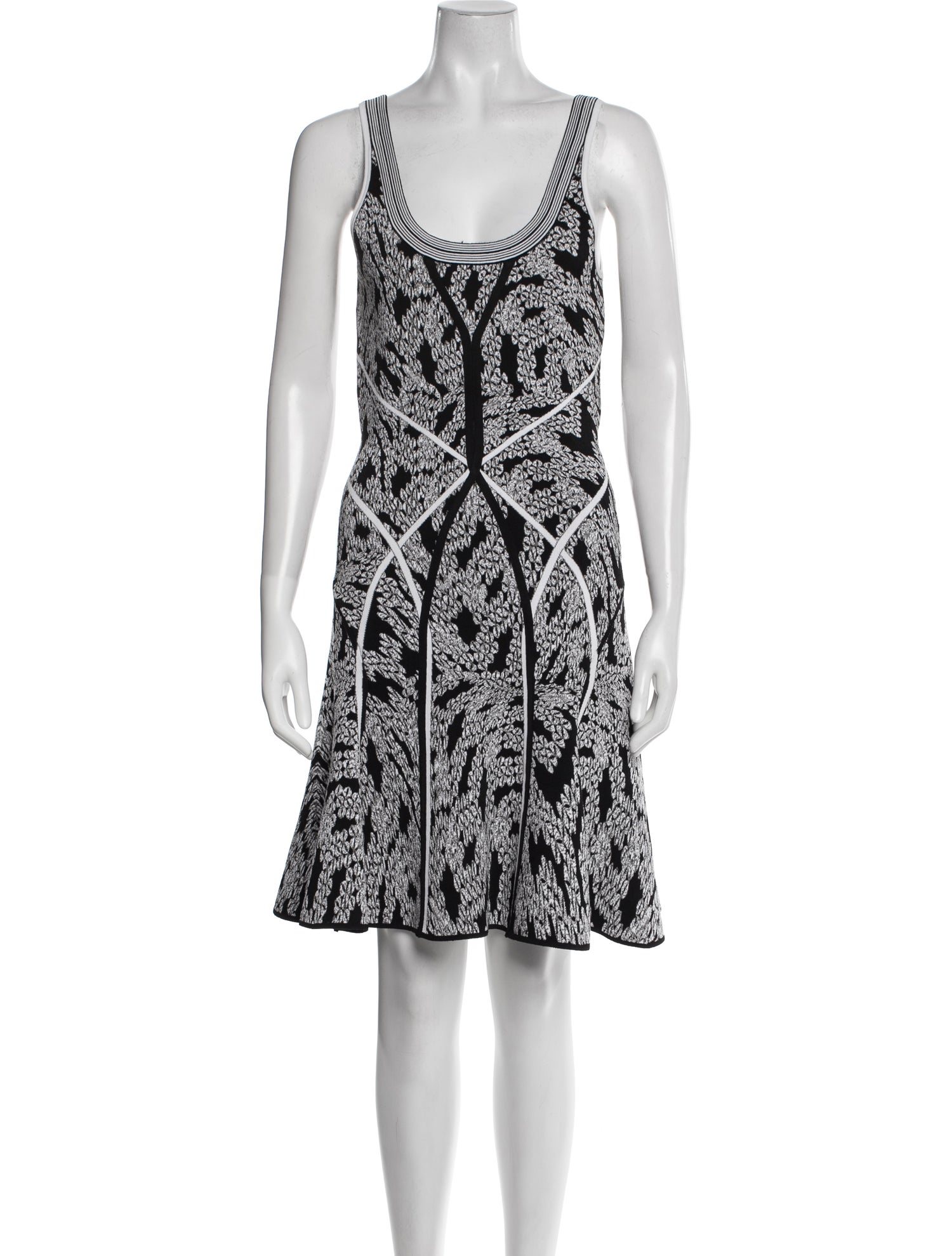 Diane von Furstenberg Printed Knee-Length Dress