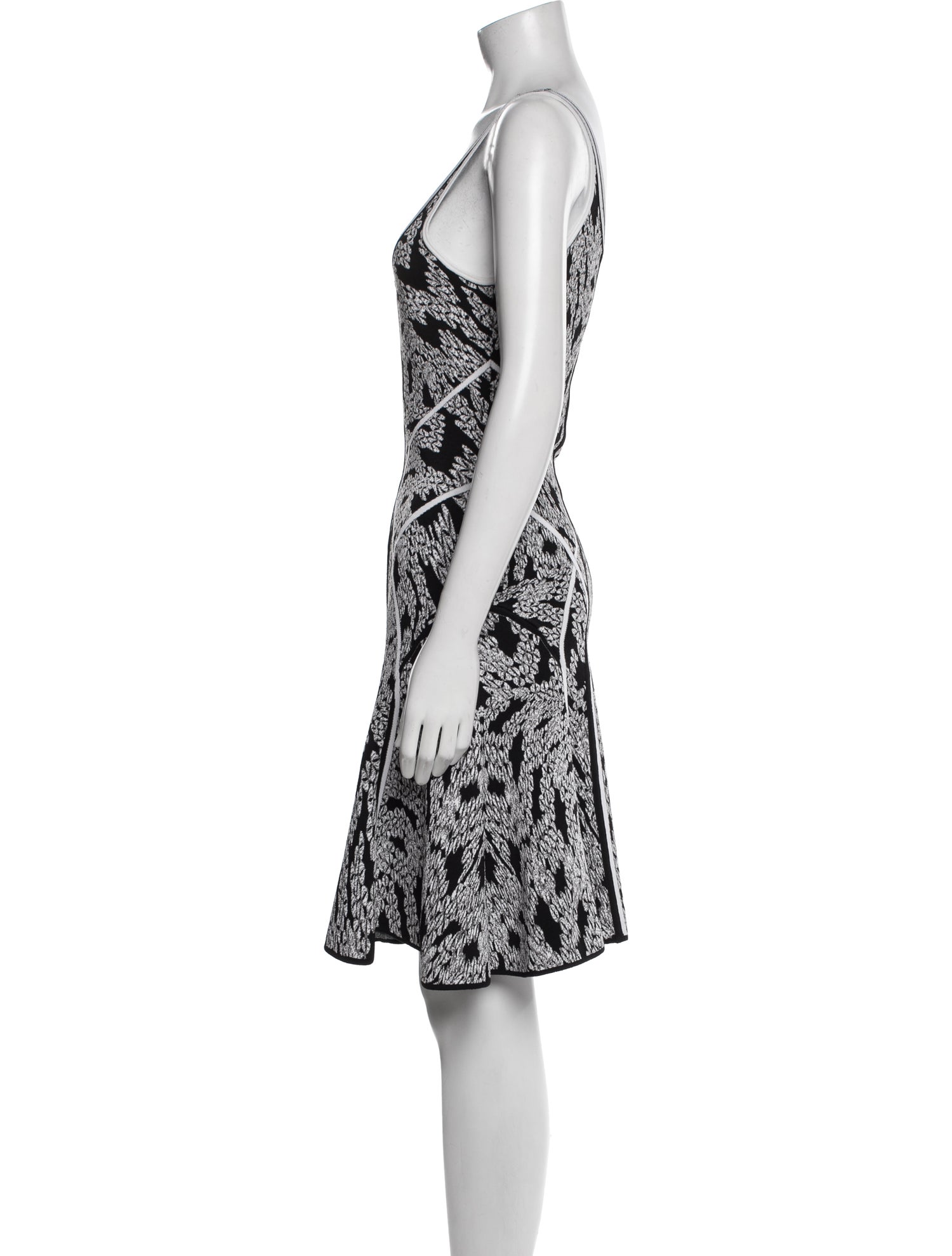 Diane von Furstenberg Printed Knee-Length Dress