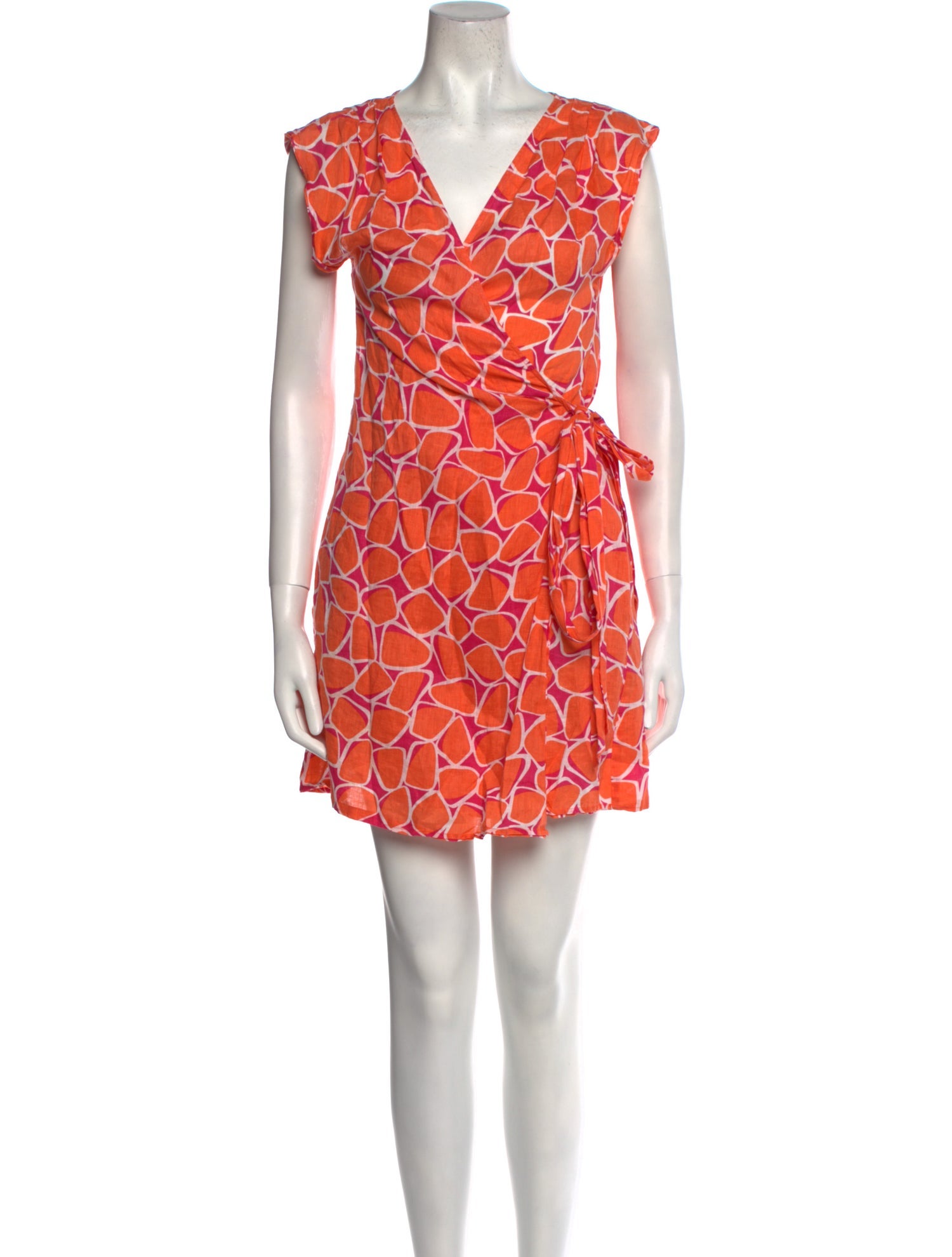Diane von Furstenberg Linen Mini Dress