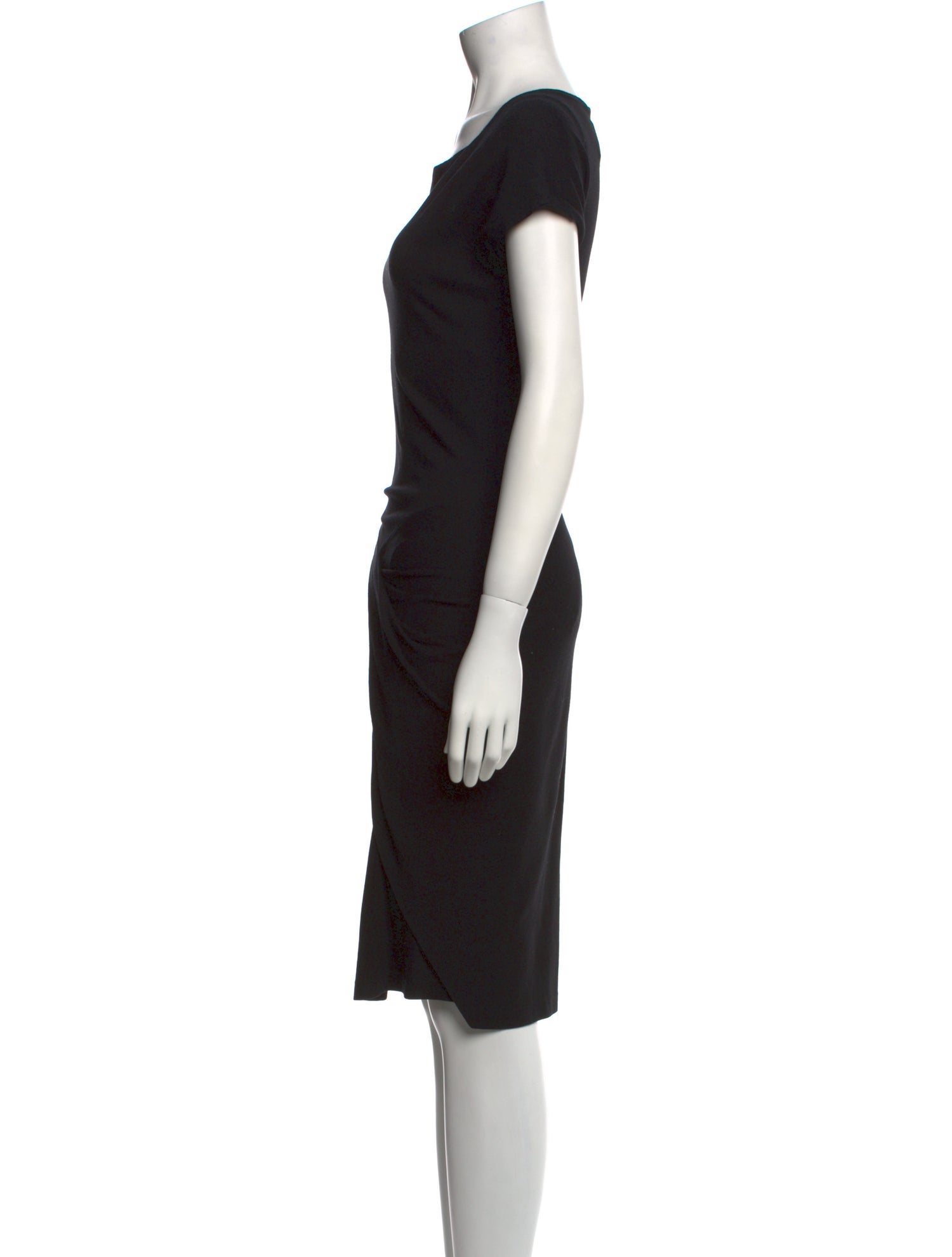 Diane von Furstenberg Bateau Neckline Knee-Length Dress