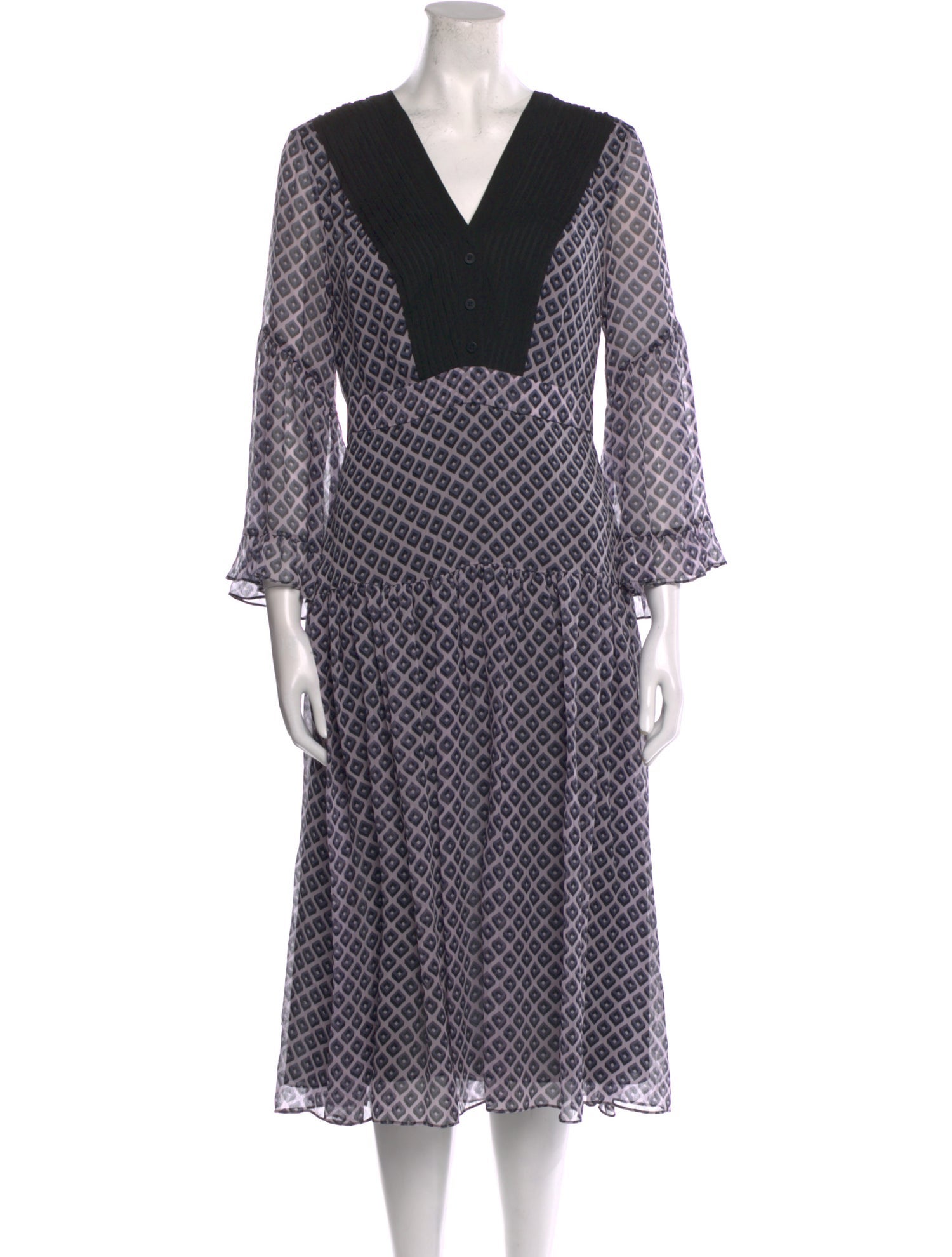 Diane von Furstenberg Silk Midi Length Dress