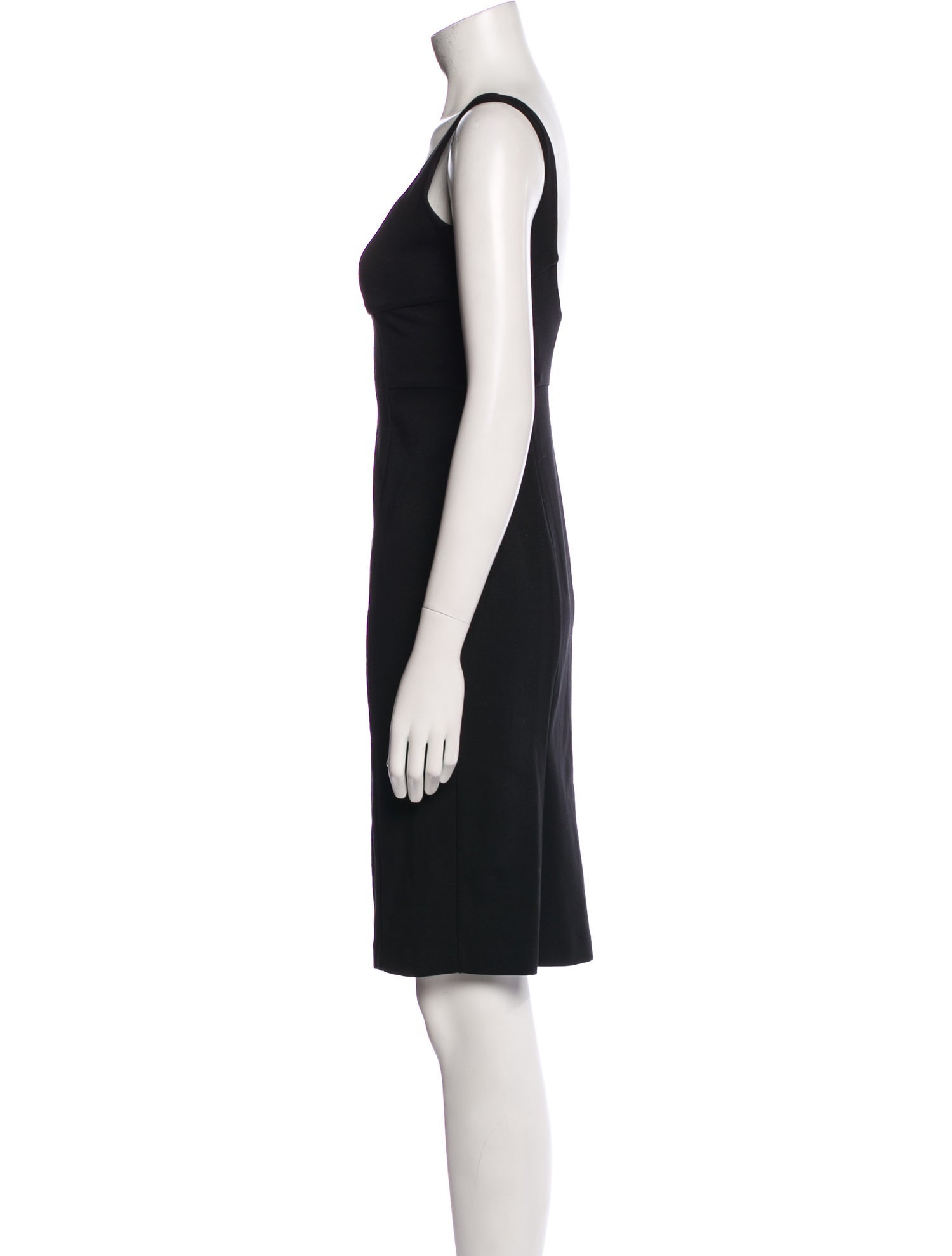 Diane von Furstenberg Scoop Neck Knee-Length Dress