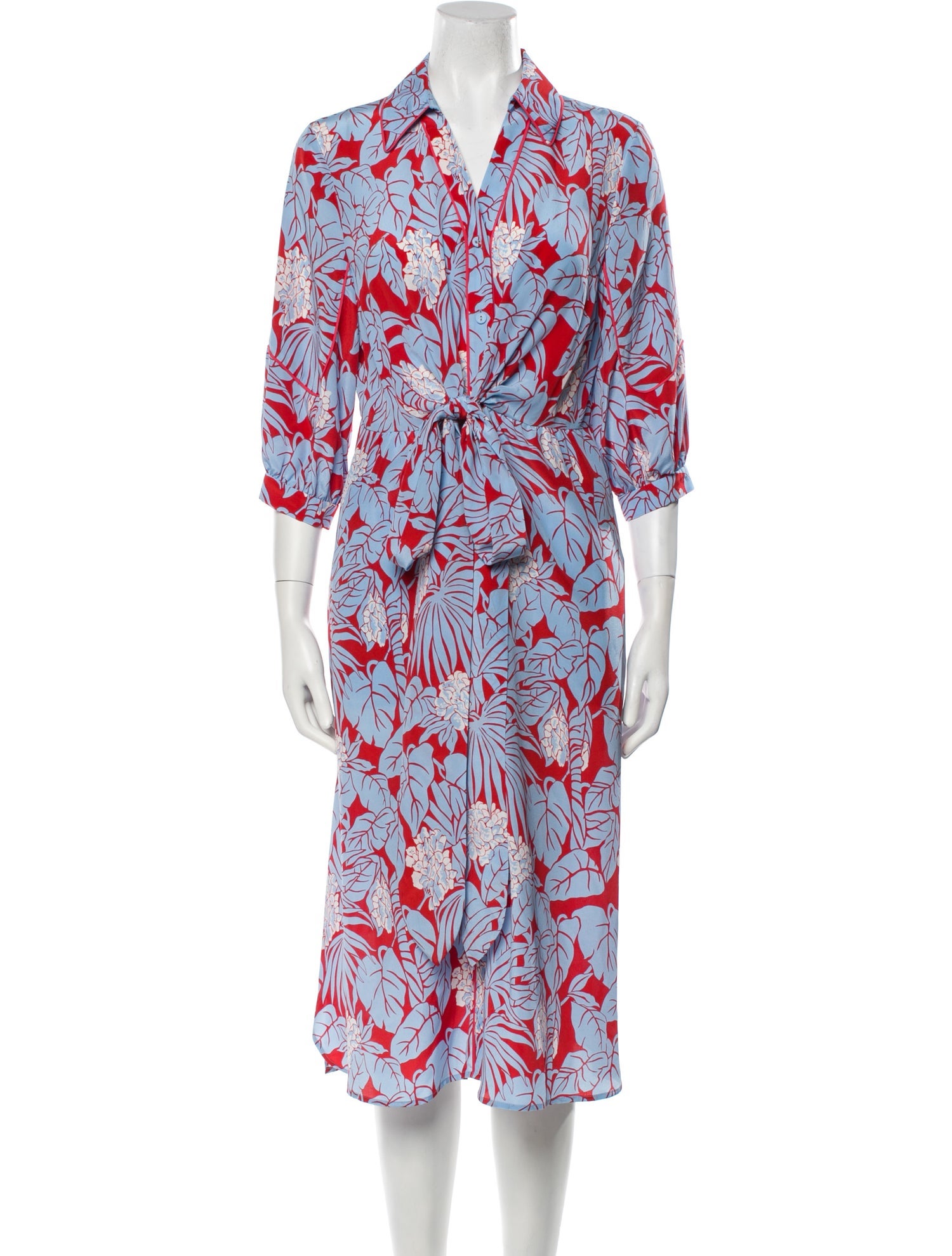Diane von Furstenberg Silk Midi Length Dress