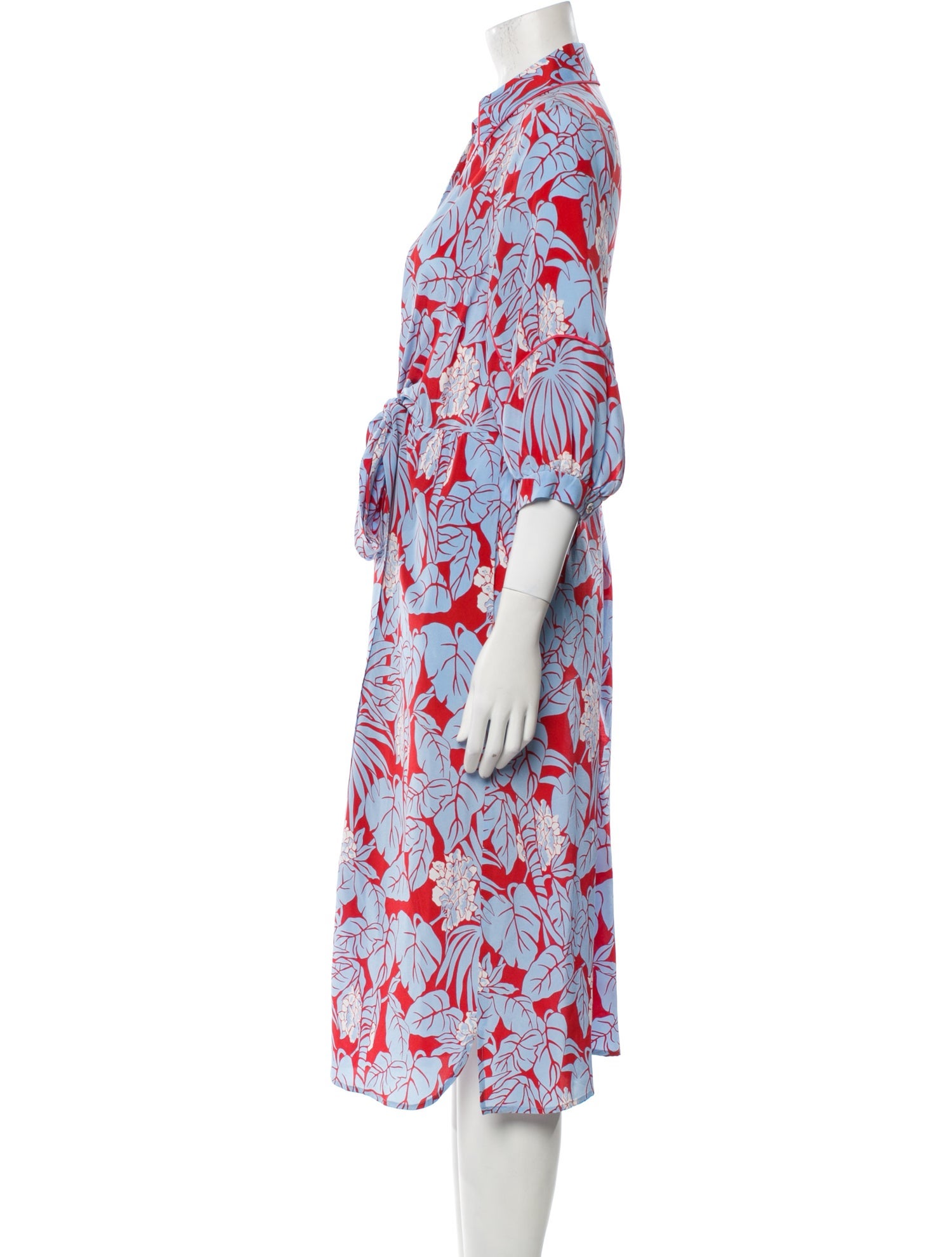 Diane von Furstenberg Silk Midi Length Dress