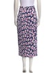 Diane von Furstenberg Printed Midi Length Skirt