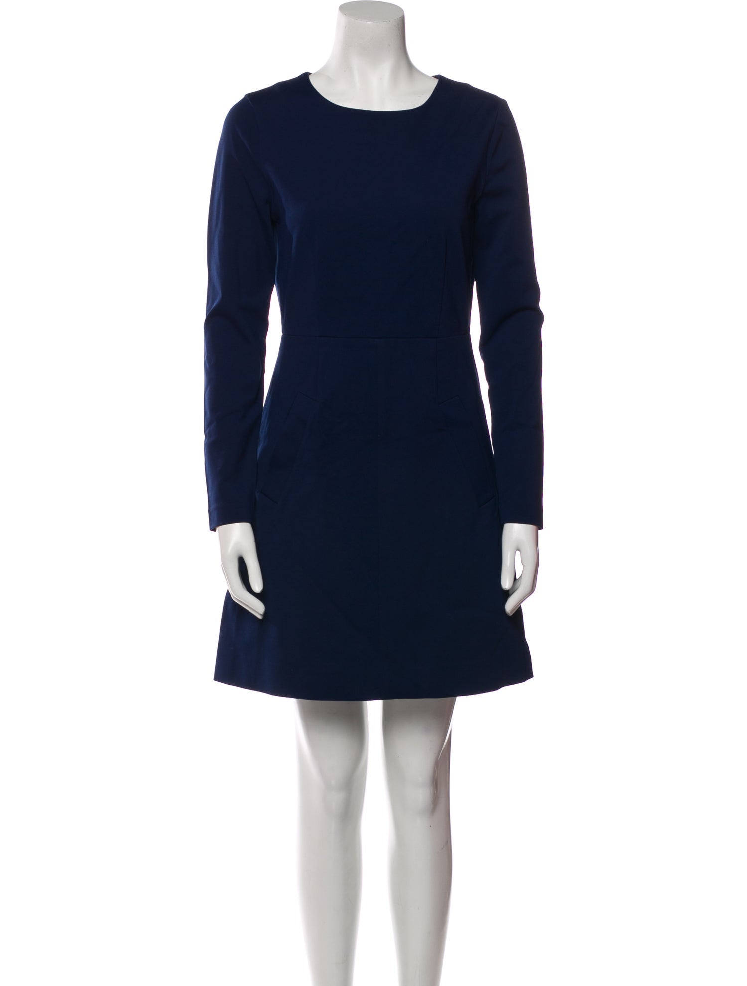 Diane von Furstenberg Crew Neck Mini Dress