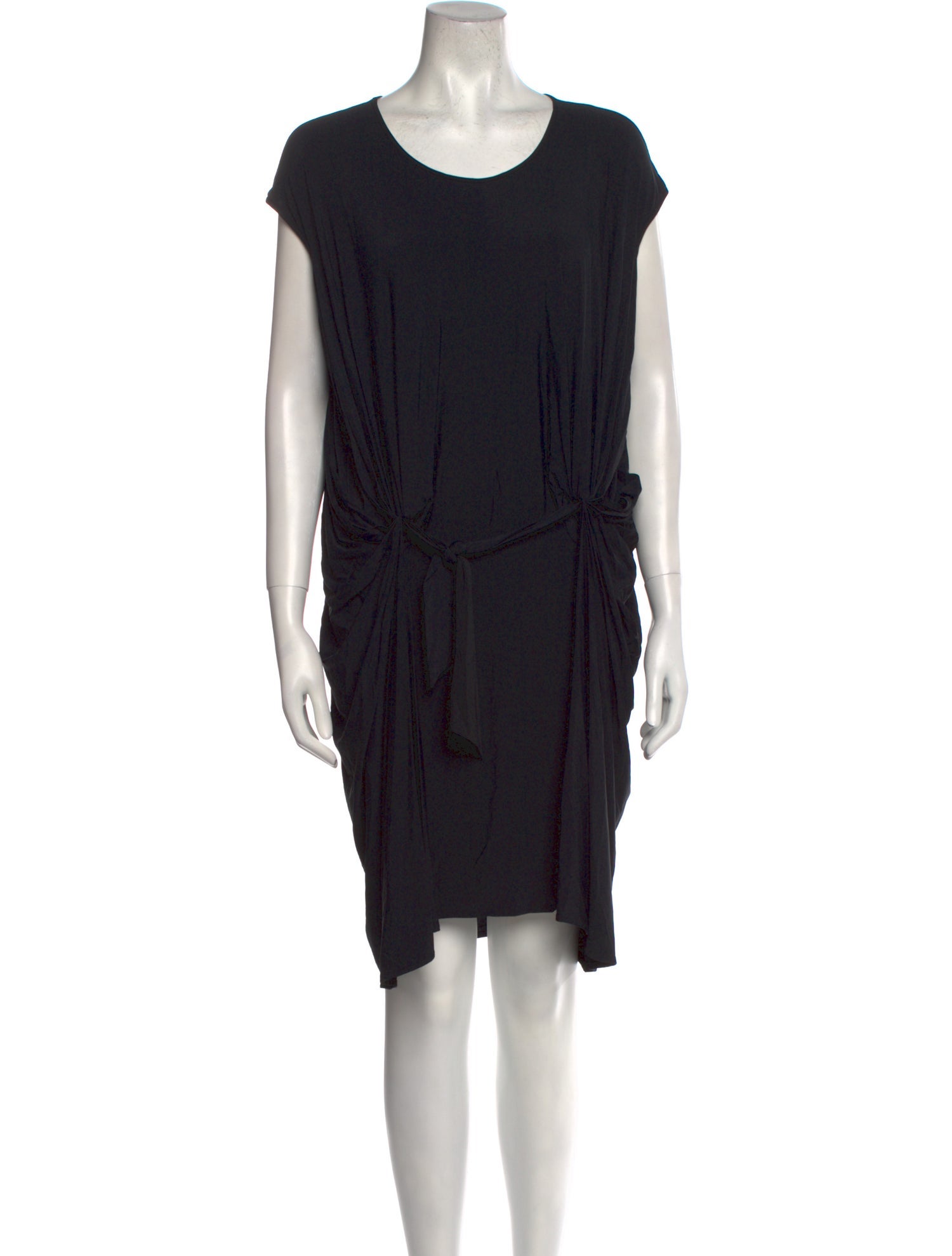 Diane von Furstenberg Scoop Neck Mini Dress
