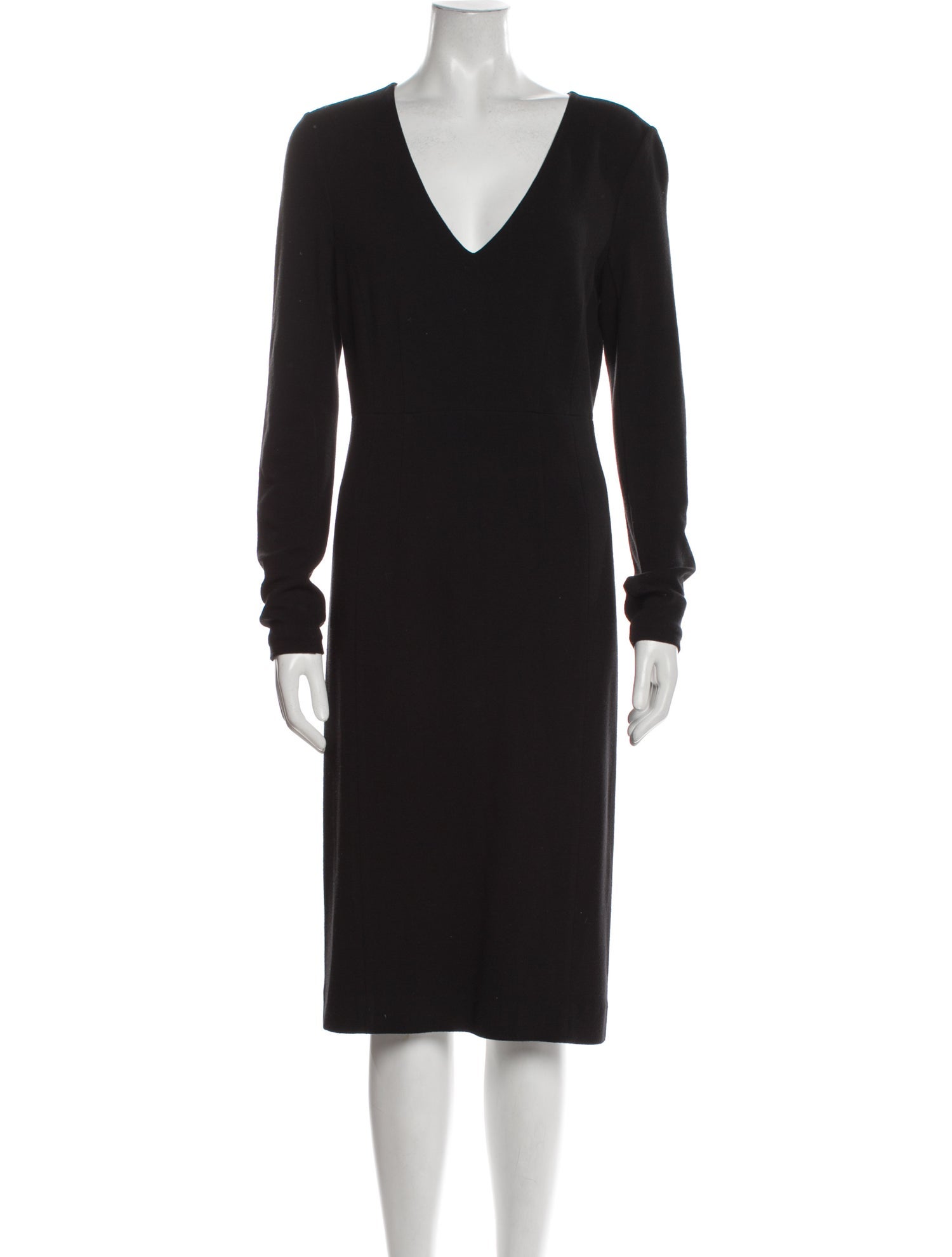 Diane von Furstenberg V-Neck Midi Length Dress