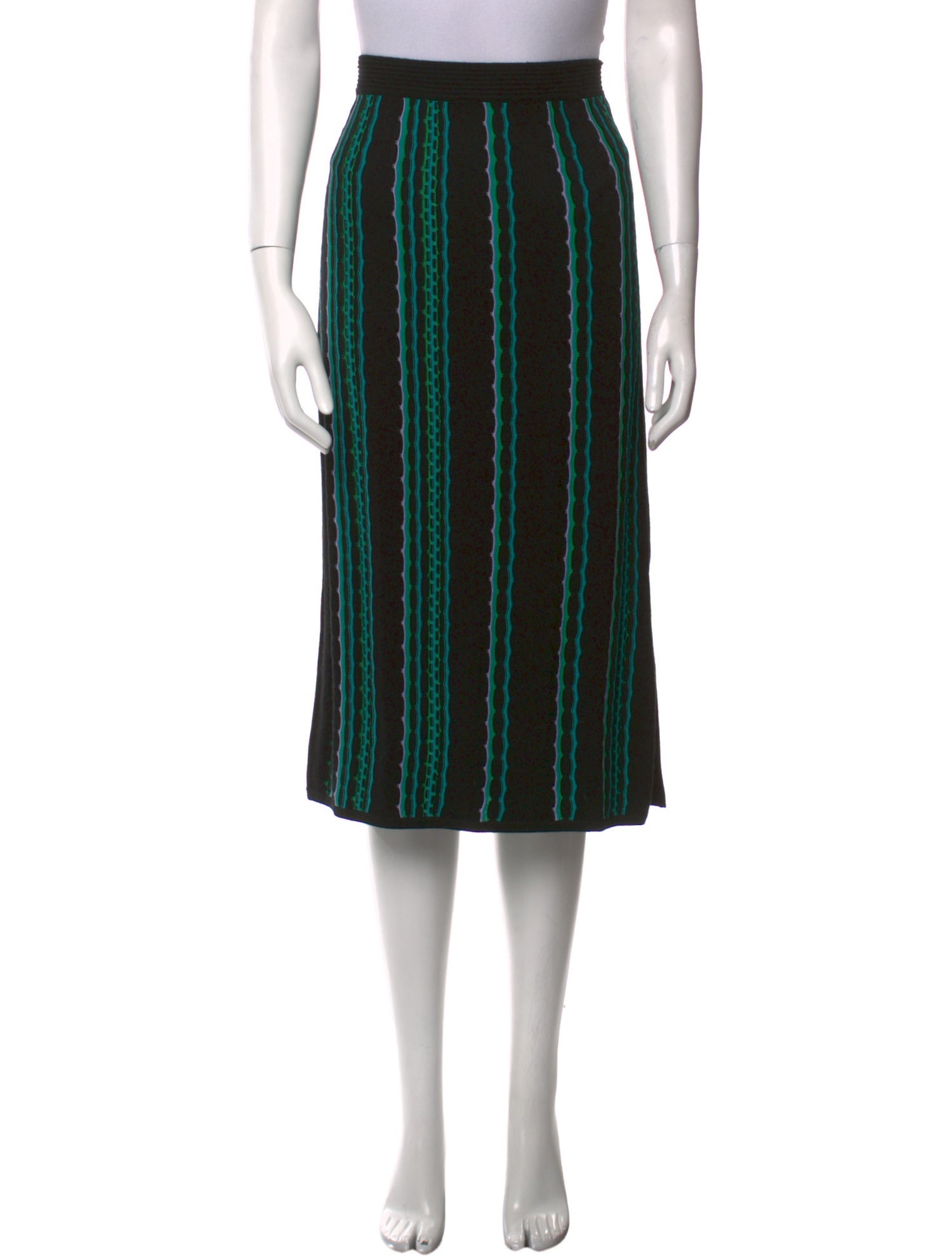 Diane von Furstenberg Wool Midi Length Skirt