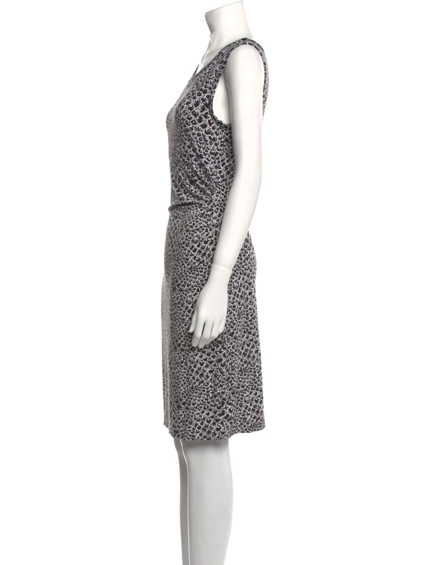 Diane von Furstenberg Printed Knee-Length Dress
