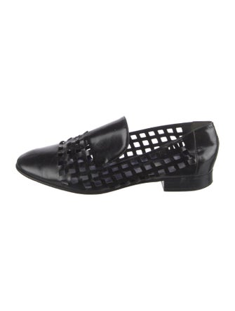 Diane von Furstenberg Leather Loafers