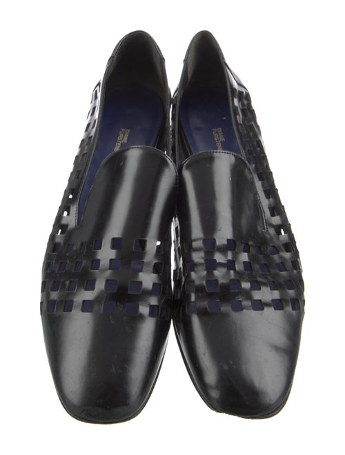 Diane von Furstenberg Leather Loafers