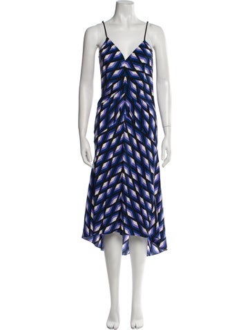 Diane von Furstenberg Dresses Printed Midi Length Dress S