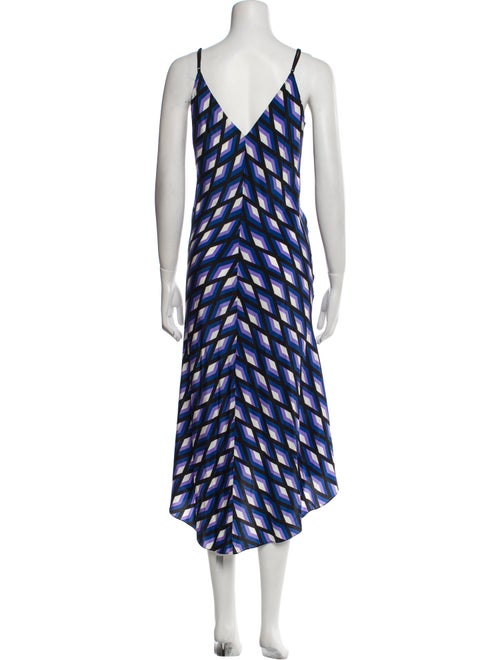 Diane von Furstenberg Printed Midi Length Dress