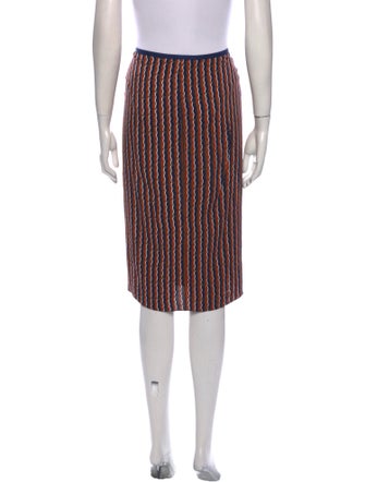 Diane von Furstenberg Silk Knee-Length Skirt