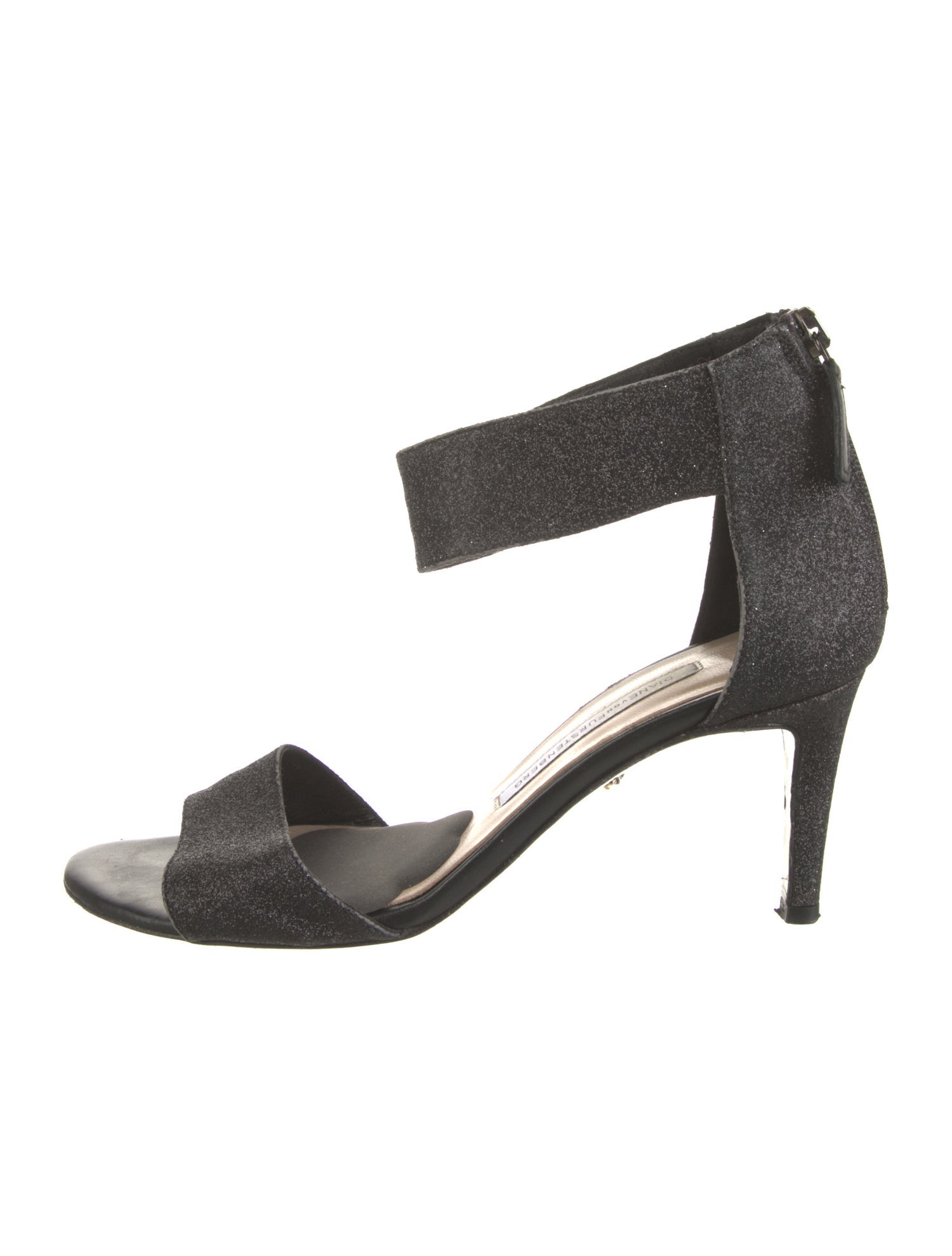 Diane von Furstenberg Glitter Sandals